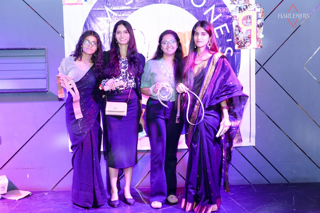 Voluteers with belts from NISA The Label at Pehchaan’s 9th Anniversary Celebration