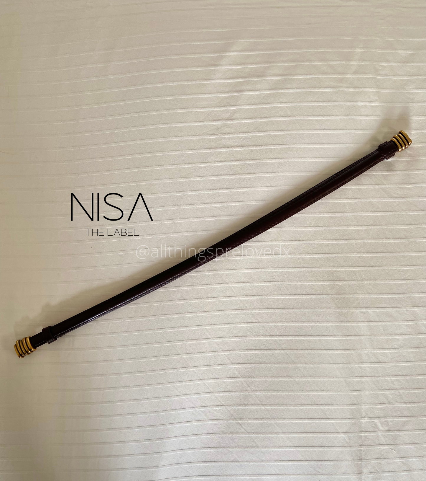 Coil buckle adjustable thin belt