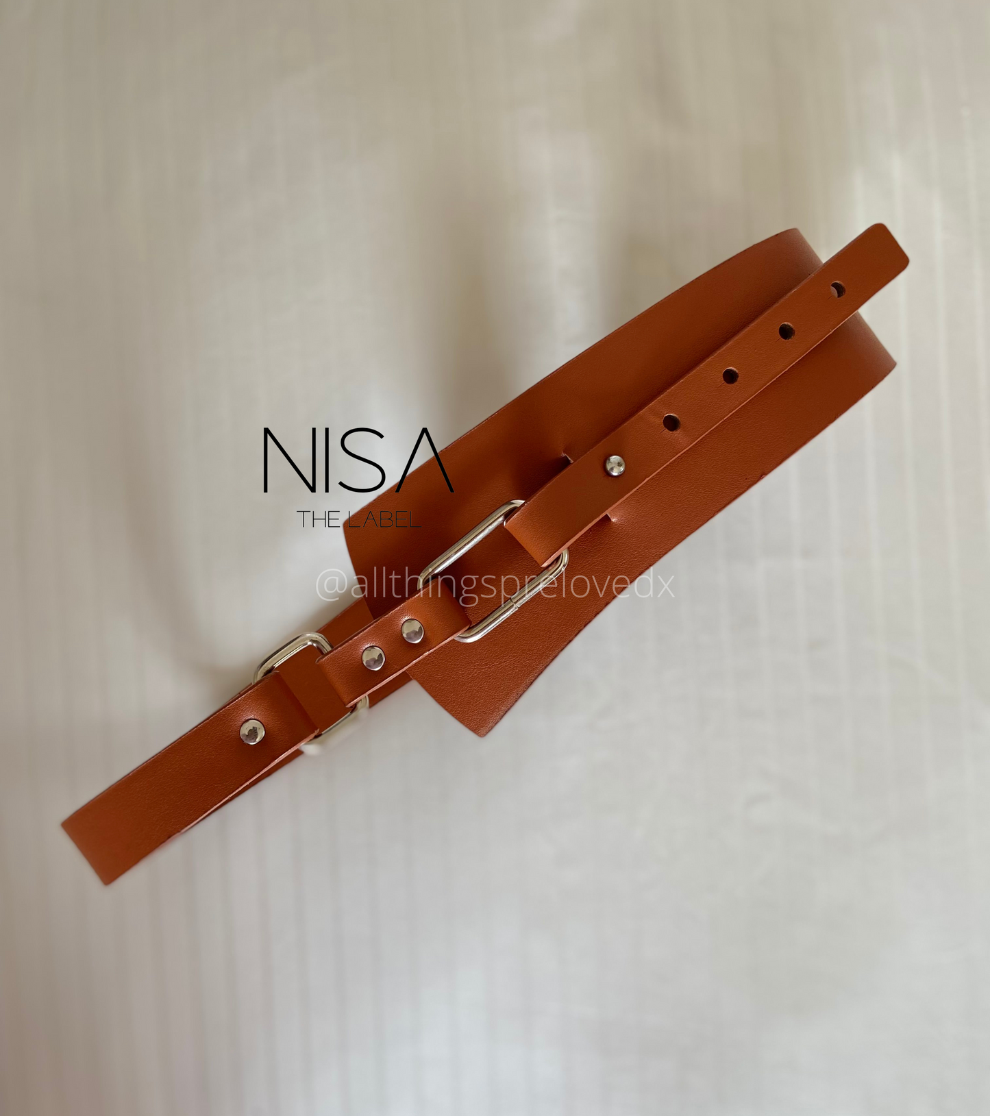 Flap and lock waist belt