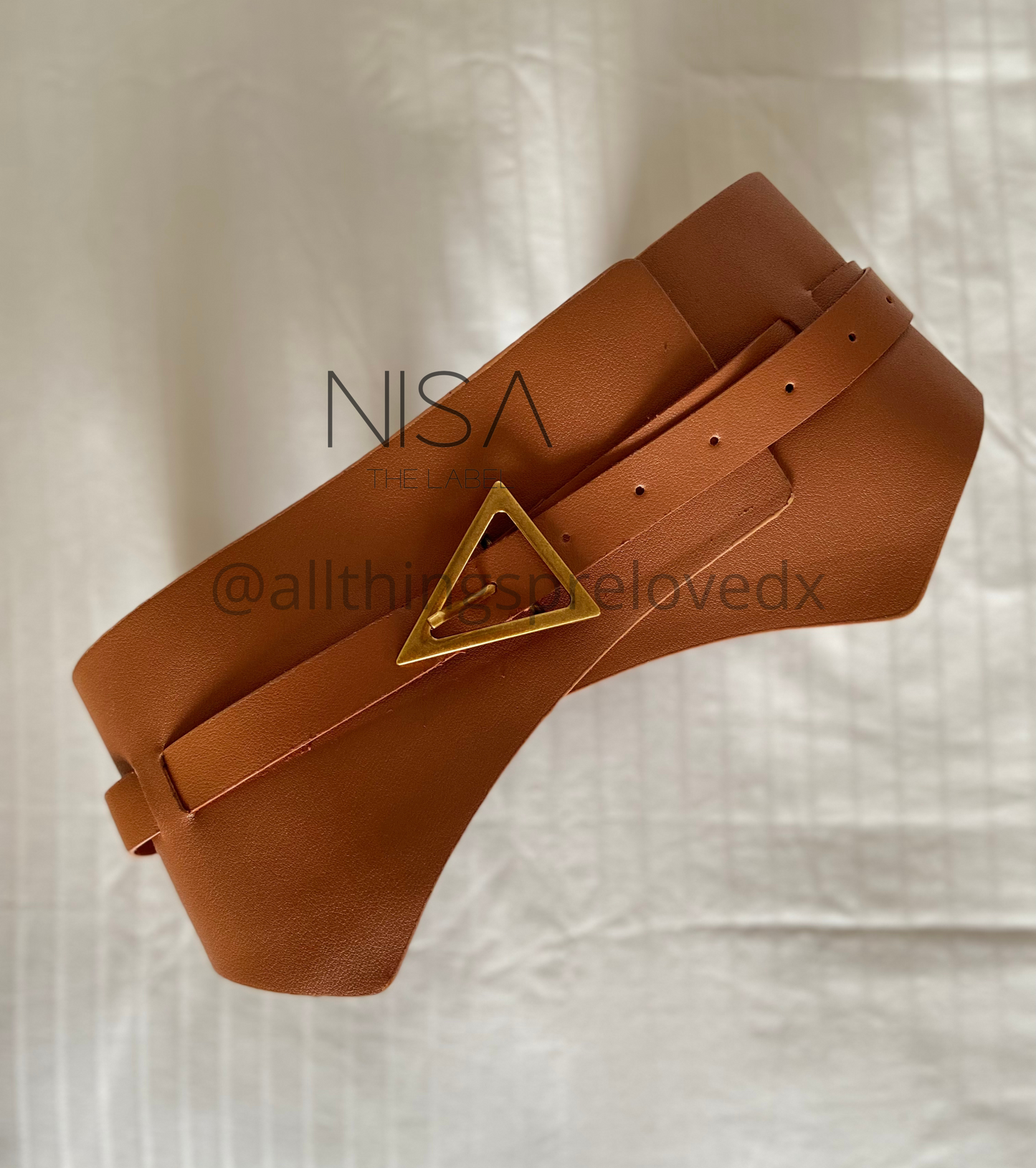 Anchor style wide belt