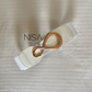 Petal infiniti buckle waist cincher belt