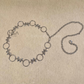 WOW butterfly metal chain belt