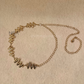 M detailed metal chain belt