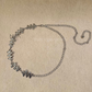 M detailed metal chain belt