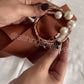 Pearl overlap belt