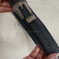 Vintage buckle flap waist cincher belt