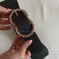 Dual rope round buckle waist cincher belt