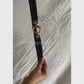 Twist and turn thin waist belt