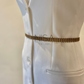 Antique gold waist chain belt