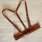 Thin harness belt