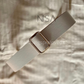 Rectangle buckle wide belt