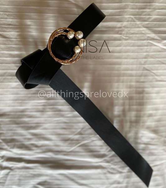 Pearl overlap belt