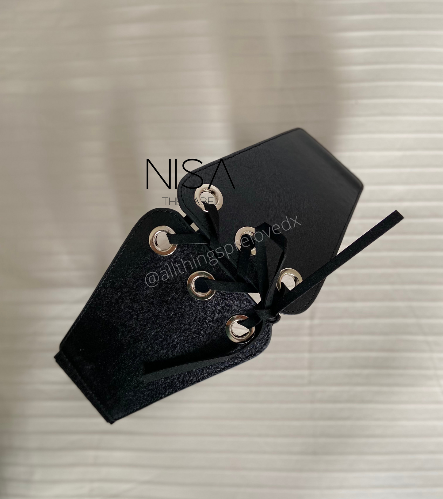 6 eye corset belt