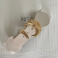 Shell buckle waist cincher belt
